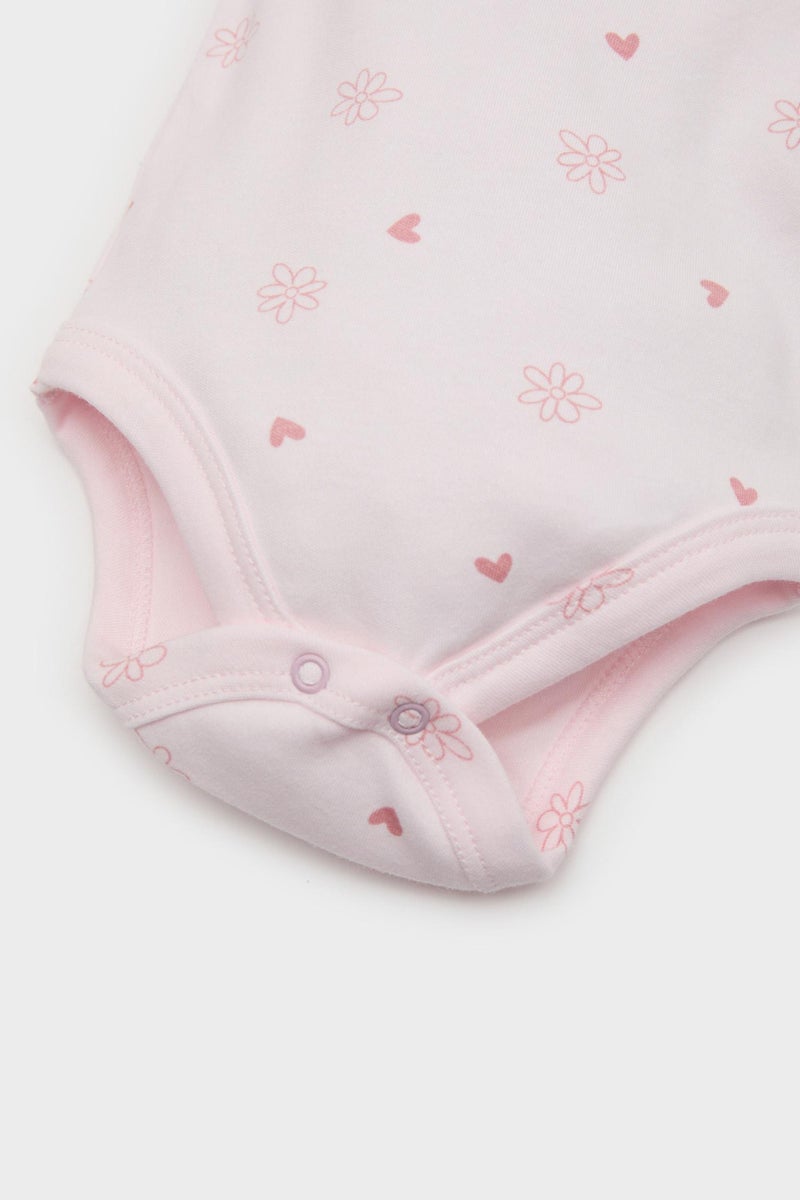 ديفاكتو طقم بناتي قصة عادية - 4 قطع - Image 4